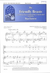 The Friendly Beasts SATB choral sheet music cover